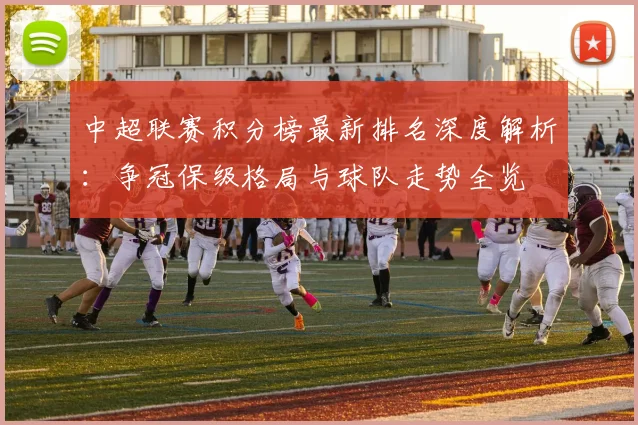 中超联赛积分榜最新排名深度解析：争冠保级格局与球队走势全览